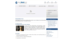 Desktop Screenshot of globalmediafund.com